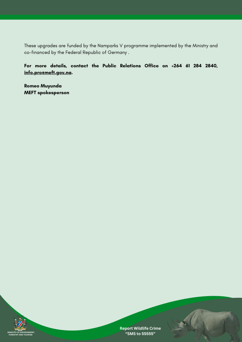 Etosha Gates Renovation